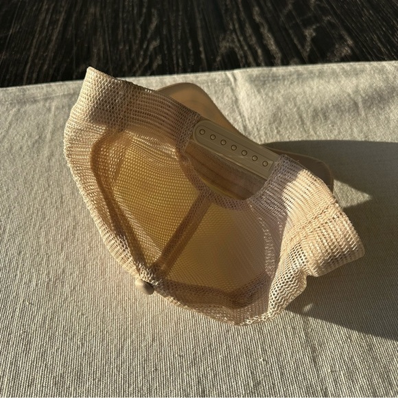 Coney Island Picnic from Urban Outfitters Snap Back Trucker Hat in Beige/Tan - Picture 5 of 5